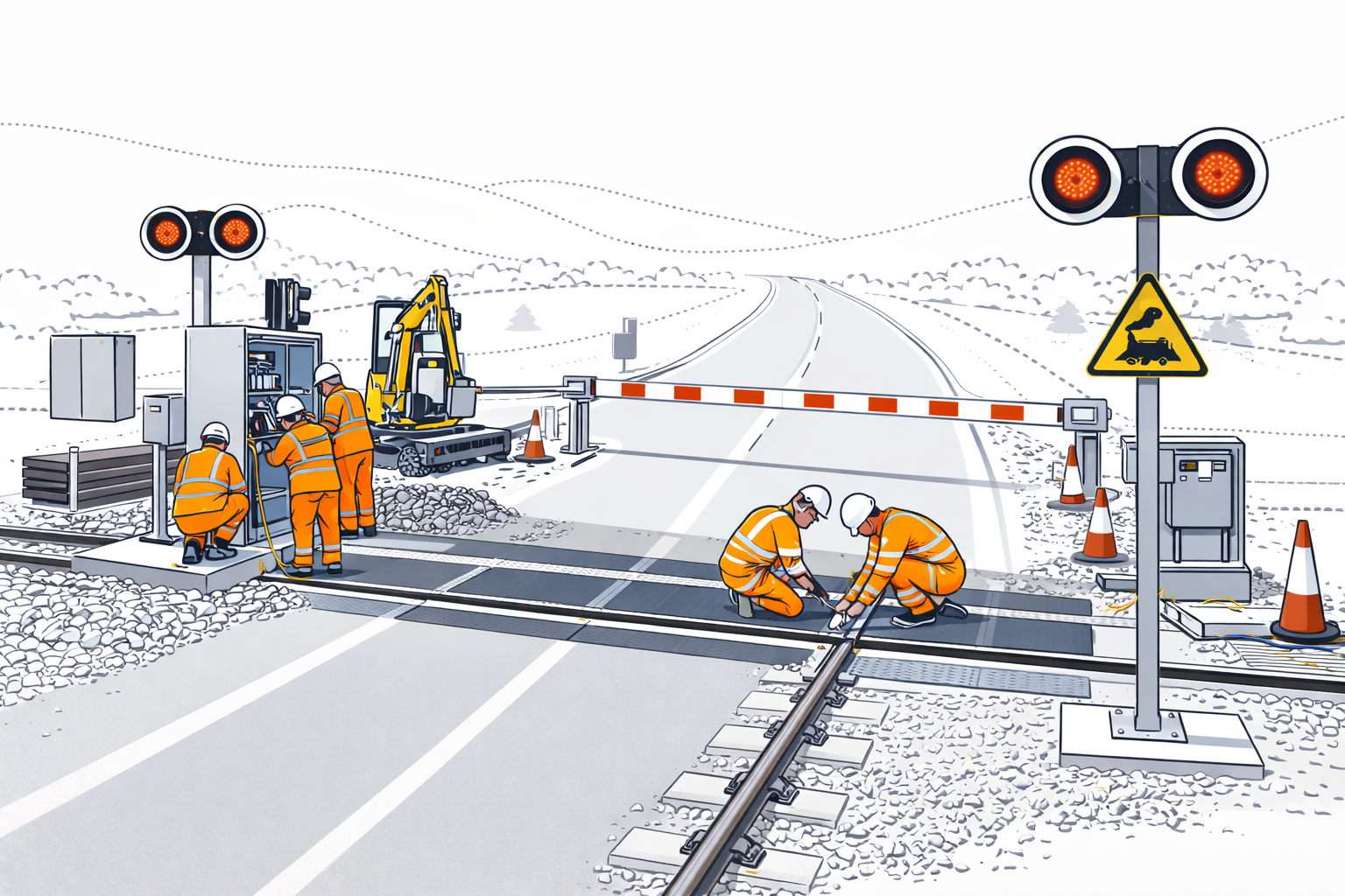 ADIF adjudica a ENA Tecnología la mejora de protección en 10 pasos a nivel de la línea Torralba-Soria